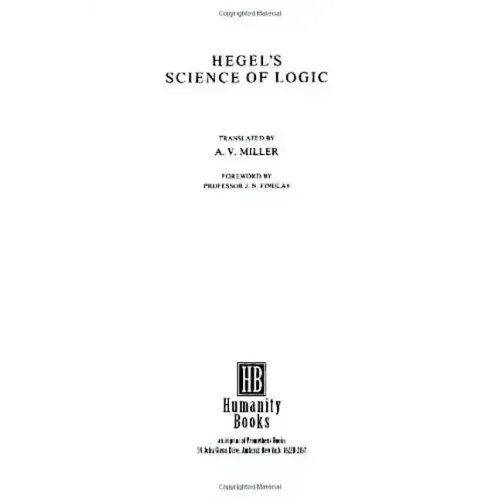 Hegel's Science of Logic