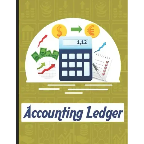 accounting ledgers: for bookkeeping Accounting General Ledge, sustained and long lasting tracking and record keeping Size:8.5"x11" in 100