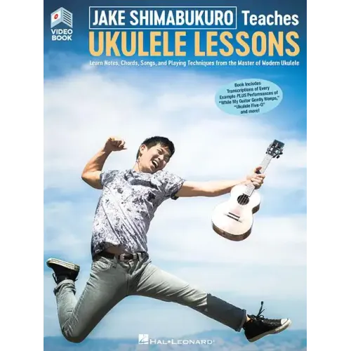 Jake Shimabukuro Teaches Ukulele Lessons Book/Online Media