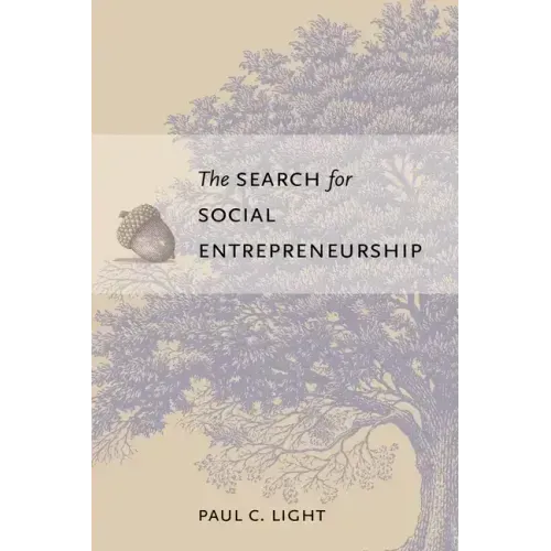 The Search for Social Entrepreneurship