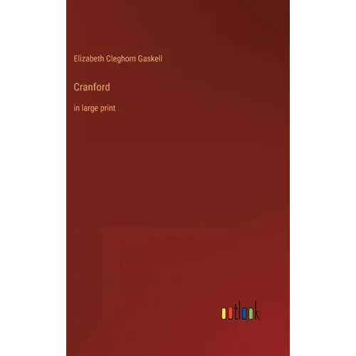 Cranford: in large print