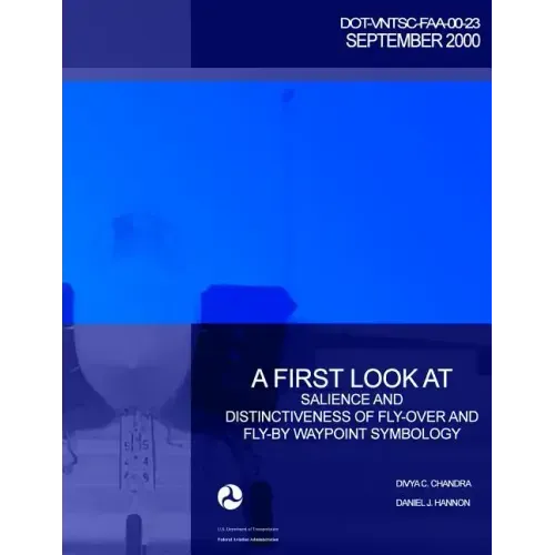 A First Look at Salience and Distinctiveness of Fly-Over and Fly-By Waypoint Symbology