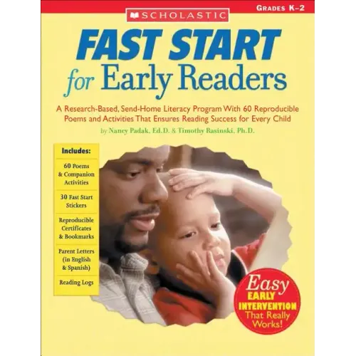 Fast Start for Early Readers: A Research-Based, Send-Home Literacy Program with 60 Reproducible Poems and Activities That Ensures Reading Success fo