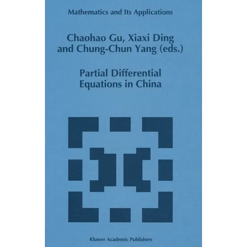 Partial Differential Equations in China