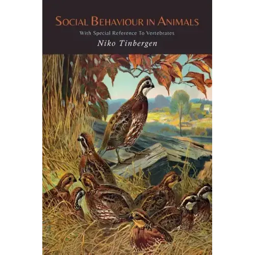 Social Behaviour in Animals with Special Reference to Vertebrates