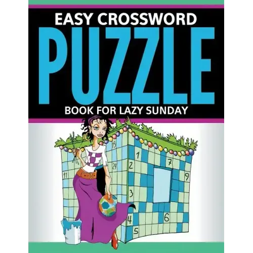 Easy Crossword Puzzle Book For Lazy Sunday