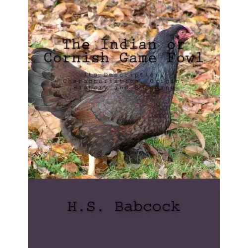 The Indian or Cornish Game Fowl: Its Description, Characteristics, Origin, History and Breeding