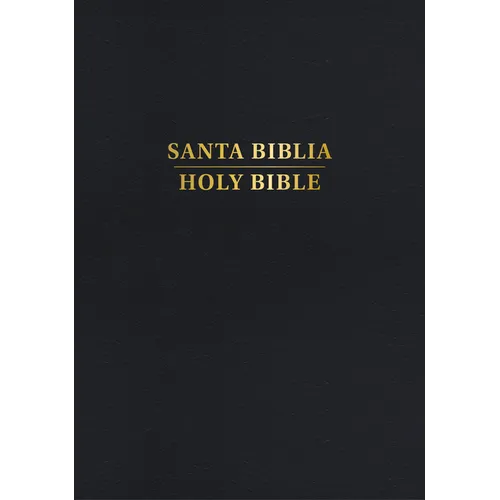 Rvr 1960/KJV Biblia Bilingüe Tamaño Personal, Negro Tapa Dura (Edición 2024)