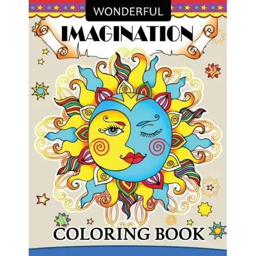 Wonderful Imagination coloring books: Adults Coloring Book Halloween, Doodle, Angel, Alien, circus and other Design