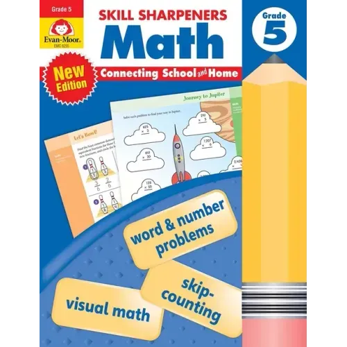 Skill Sharpeners: Math, Grade 5 Workbook