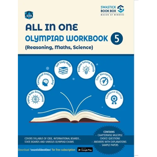 All in One Olympiad Workbook for Reasoning, Maths & Science - Class 5