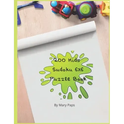 200 Kids Suduko 6x6 Puzzle Book.