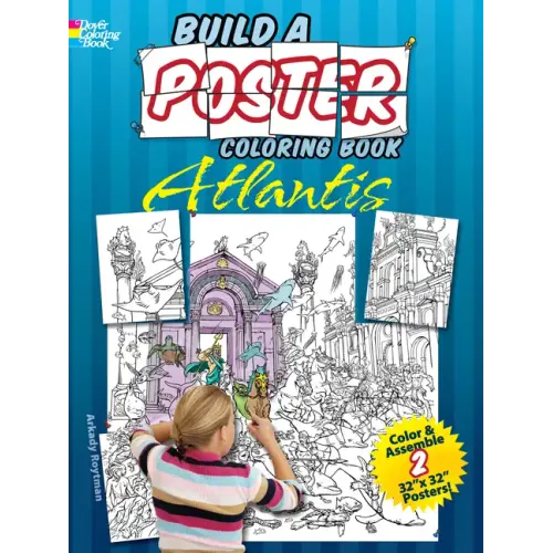 Build a Poster Coloring Book Atlantis