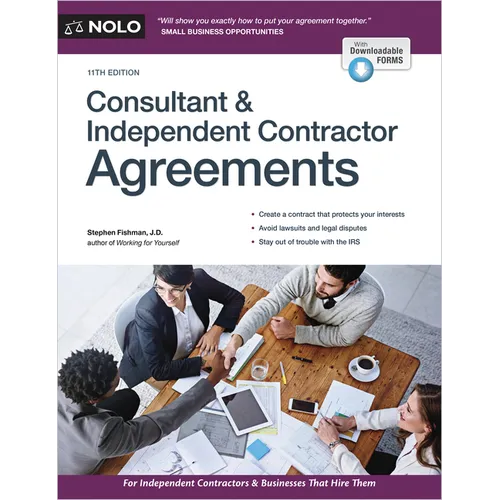 Consultant & Independent Contractor Agreements