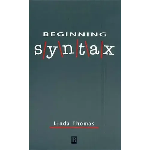 Beginning Syntax