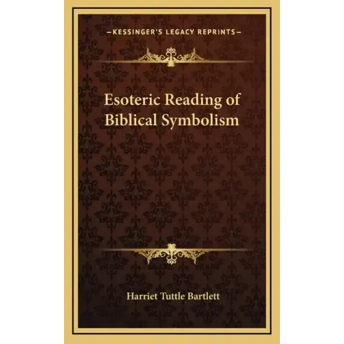 Esoteric Reading of Biblical Symbolism