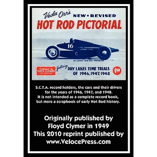 Veda Orr's New Revised Hot Rod Pictorial