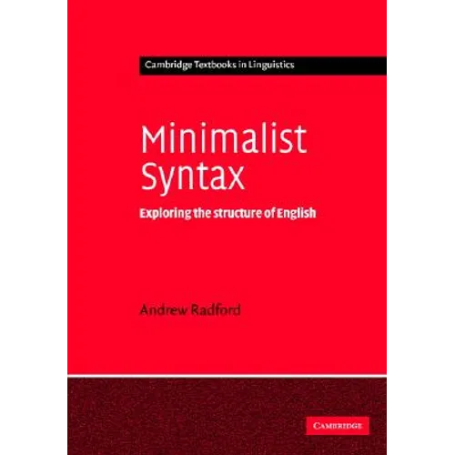 Minimalist Syntax