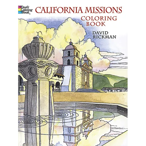 California Missions Coloring Book