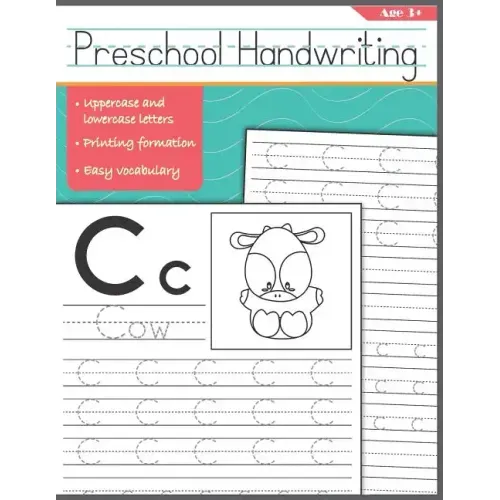 Preschool Handwriting: First Tracing Letters Alphabet Books for Kids