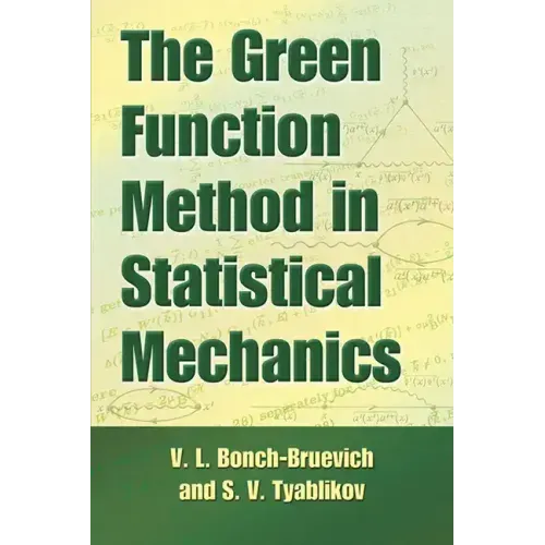 The Green Function Method in Statistical Mechanics