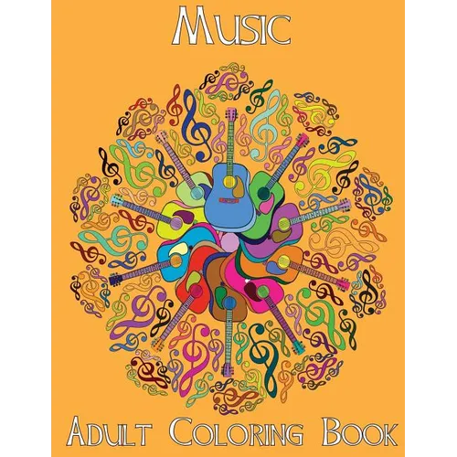 Adult Coloring Books: Music