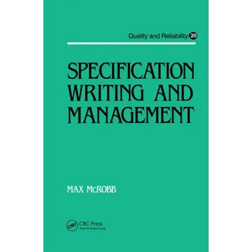 Specification Writing and Management