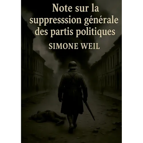 Note sur la suppression générale des partis politiques: Une analyse radicale des formes de totalitarisme