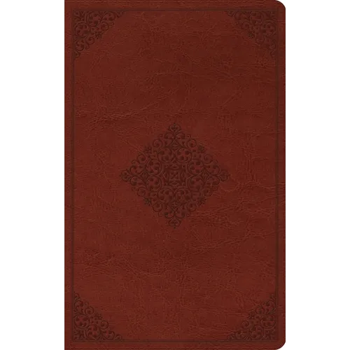 ESV Large Print Value Thinline Bible (Trutone, Tan, Ornament Design)