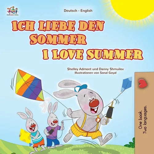 I Love Summer (German English Bilingual Children's Book)