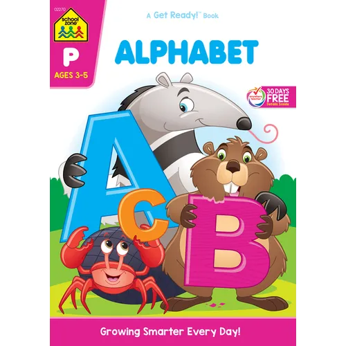 School Zone Alphabet 64-Page Workbook