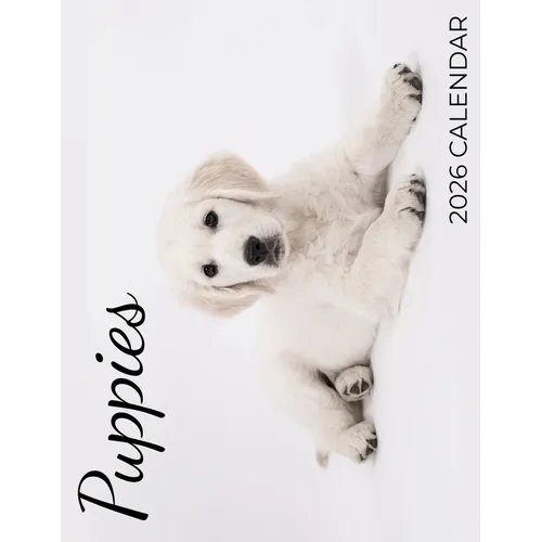 Puppies 2026 Calendar