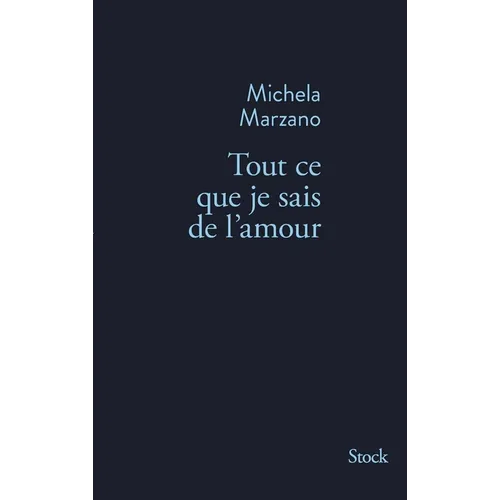 Tout CE Que Je Sais de L Amour