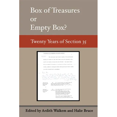 Box of Treasures or Empty Box?: Twenty Years of Section 35