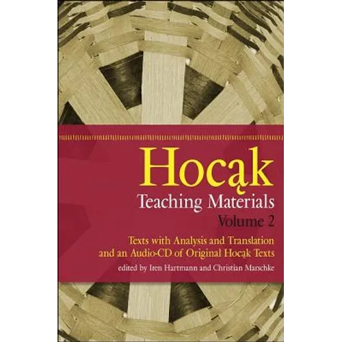 Hocąk Teaching Materials: Texts with Analysis and Translation, and an Audio-CD of Original Hocąk Texts