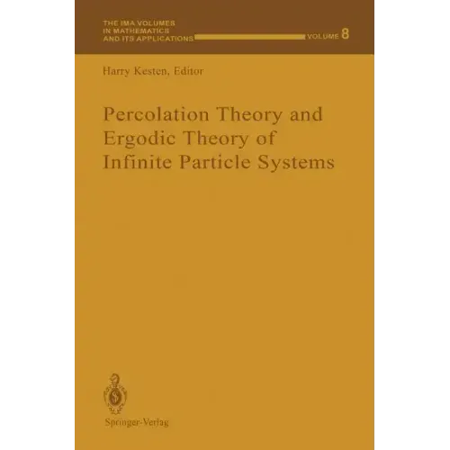 Percolation Theory and Ergodic Theory of Infinite Particle Systems
