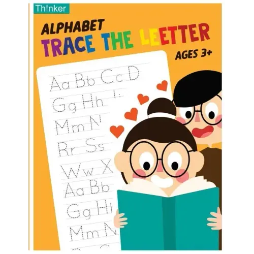 Alphabet Trace The Letters Ages 3+: Handwriting Printing Workbook (Pre-Kinder, Kindergarten )