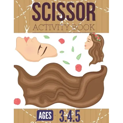 Scissor Activity Book: Cutting practice worksheets for pre k, ages 3.4.5, cut and glue activity book with 100 pages.