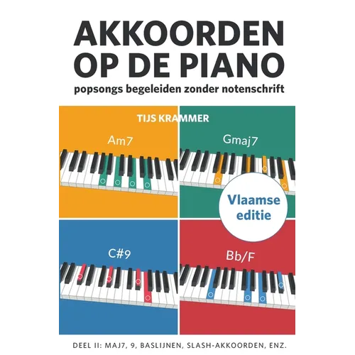 Akkoorden op de piano, deel II, Vlaamse editie