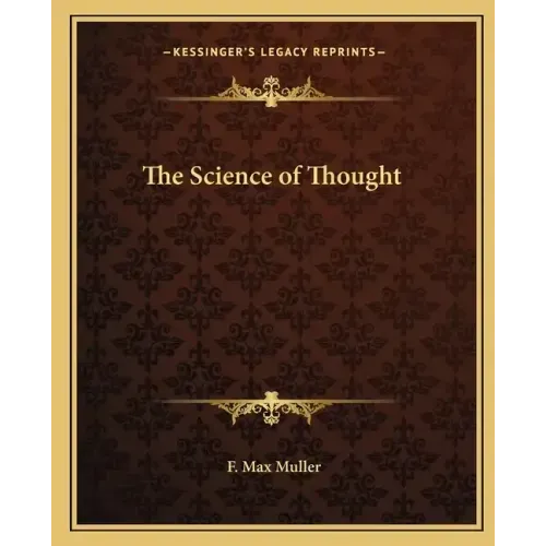The Science of Thought