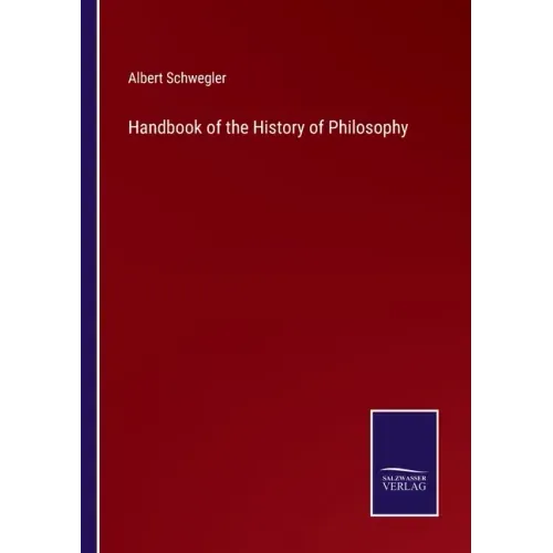 Handbook of the History of Philosophy