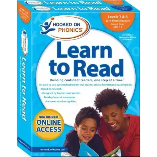 Hooked on Phonics Learn to Read - Levels 7&8 Complete: Early Fluent Readers (Second Grade Ages 7-8)