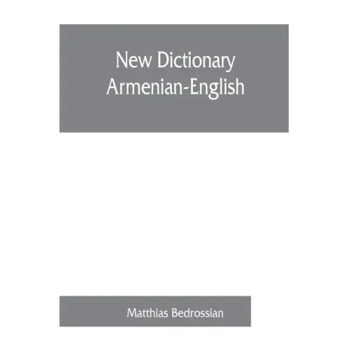 New dictionary Armenian-English