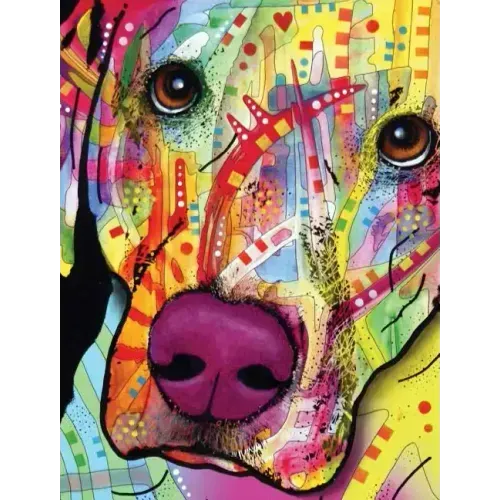 Dean Russo Labrador Journal: Lined Journal