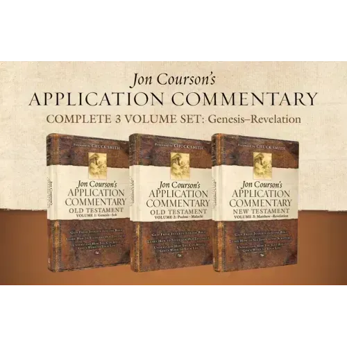 Jon Courson's Application Commentary, Complete 3-Volume Set: Genesis - Revelation