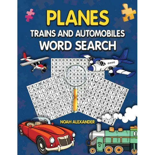 Planes Trains and Automobiles Word Search