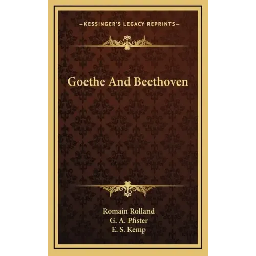 Goethe and Beethoven