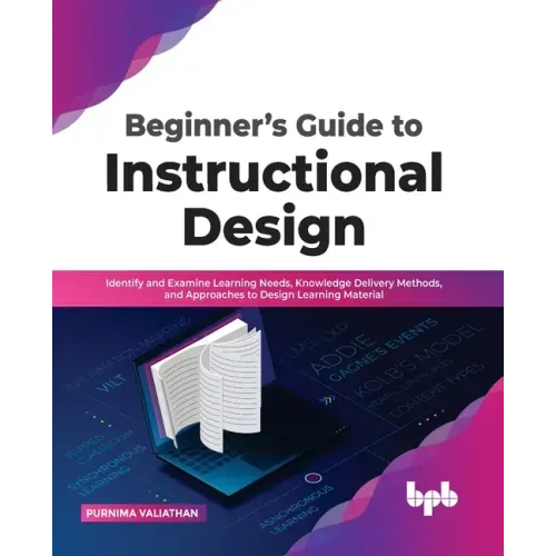 Beginner's Guide to Instructional Design: Identify and Examine Learning Needs, Knowledge Delivery Methods, and Approaches to Design Learning Material