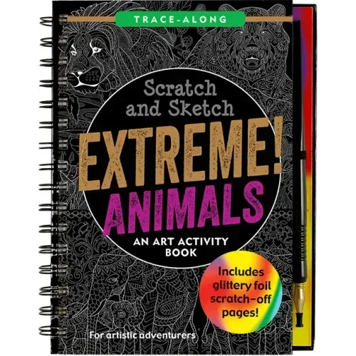 Scratch & Sketch Extreme Animals: An Art Activity Book