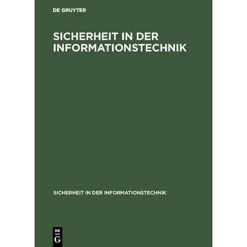 Sicherheit in der Informationstechnik